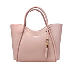 Cartera tote Ophelia para mujer color rosa