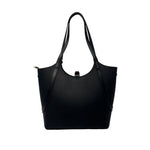 Cartera Satchel Agnes para mujer color negro