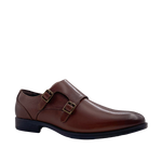 Monk strap shoes Gaspar para hombre color tan