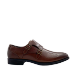 Monk strap shoes Gaspar para hombre color tan