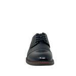 Oxfords cap toe Lewis para hombre color negro