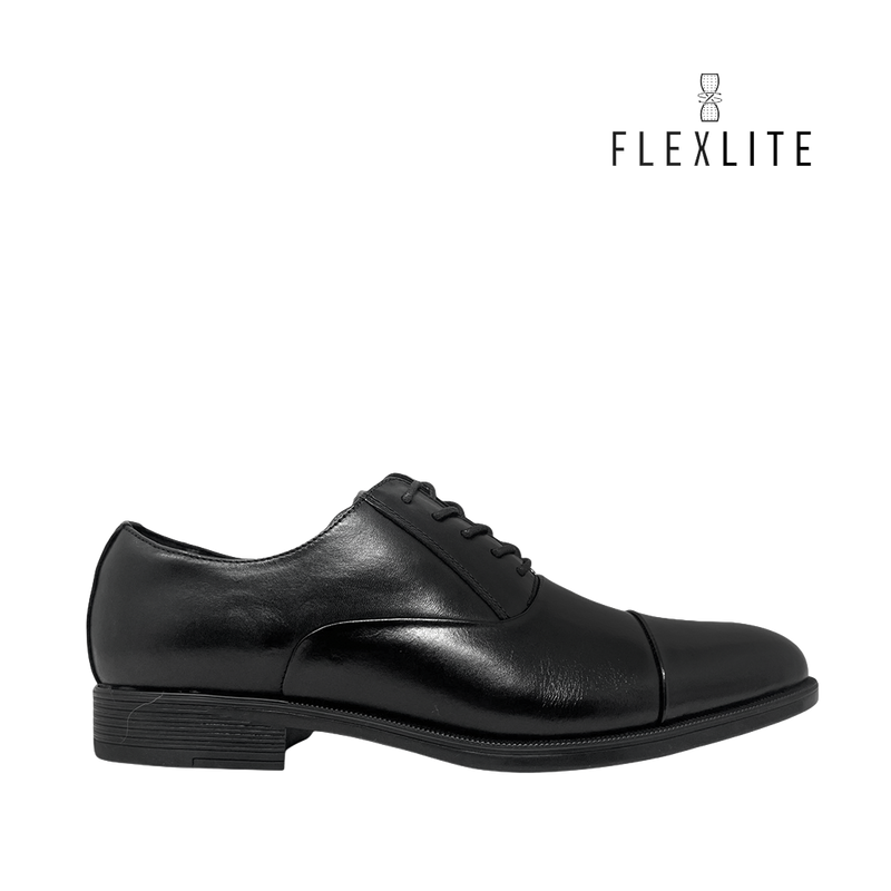 Oxfords cap toe Dane para hombre color negro