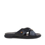 Sandalias flats Darci para mujer color negro