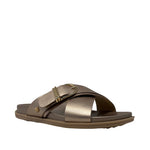 Sandalias flats Darci para mujer color oro rosa