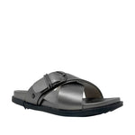 Sandalias flats Darci para mujer color pewter