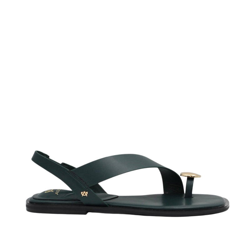 Sandalias flats Gisele para mujer color azul