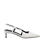 Tacones slingback Joan para mujer color hueso