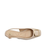 Tacones slingback Fiona para mujer color nude