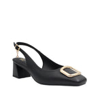 Tacones slingback Fiona para mujer color negro