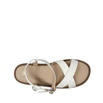 Sandalias Fabiola para niña color blanco