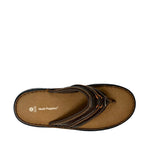 Sandalias Ken Toe Post para hombre color café