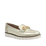 Mocasines Jazlyn 7 para mujer color dorado