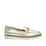 Mocasines Jazlyn 7 para mujer color dorado
