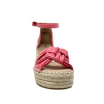 Sandalias de cuña Lana para mujer color rosado