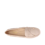 Mocasines Lorry para mujer color hueso