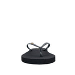Sandalias playeras Ginny para mujer color negro