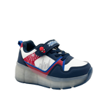 Sneakers con rodos Spider para niño color marino