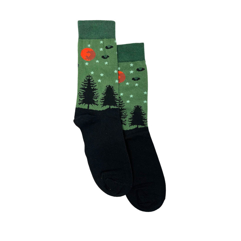 Calcetines Alien para hombre color negro