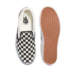 Tennis Slip On unisex color blanco y negro