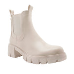 Botas de tacón Lula para mujer color hueso