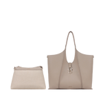 Cartera tote Freya para mujer color beige