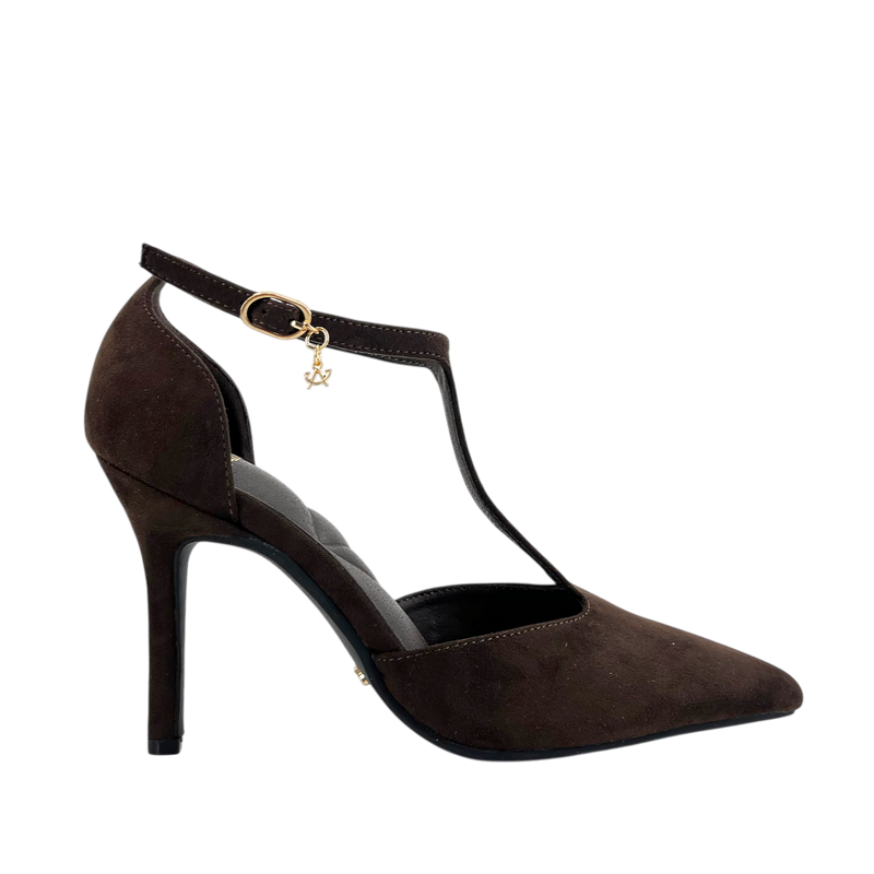 Tacones Winona para mujer color café