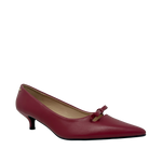 Tacones kitten Wilda para mujer color rojo