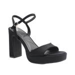 Sandalias de tacón Physis para mujer color negro