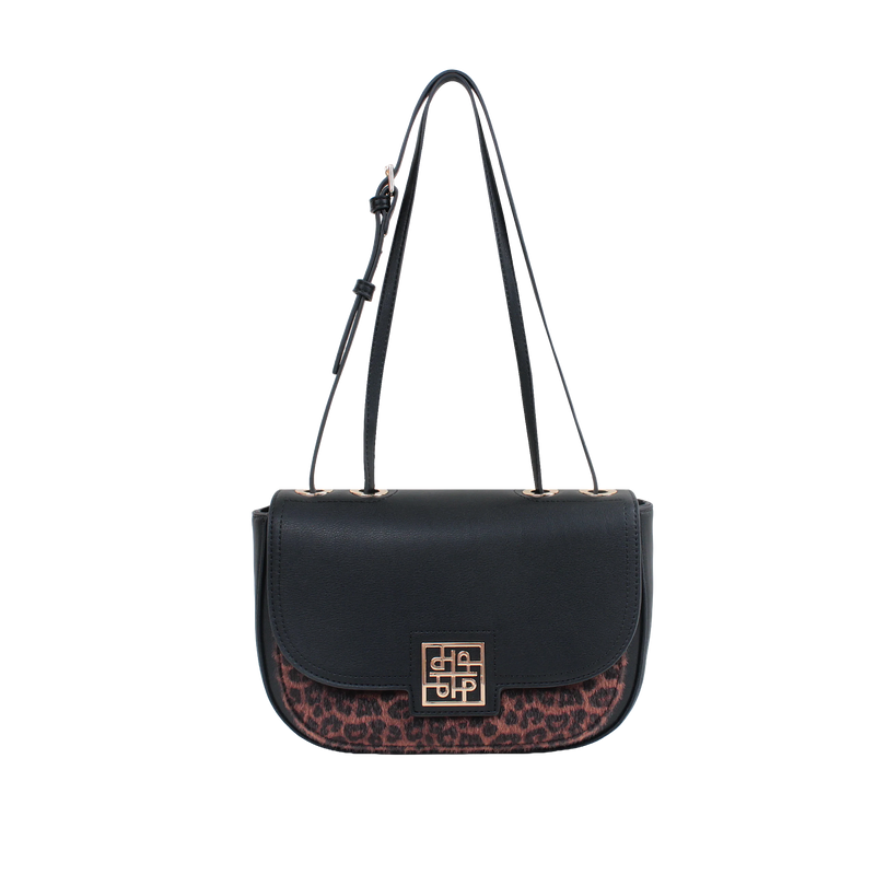Cartera crossbody Rowina para mujer color negro