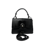 Cartera satchel Sylvie para mujer color negro