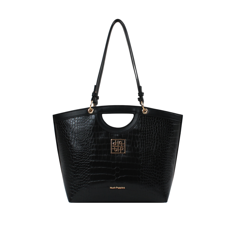 Cartera tote Odalys para mujer color negro