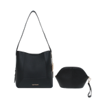 Cartera satchel Penelope para mujer color negro