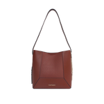 Cartera satchel Penelope para mujer color tan