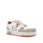 Sneakers Peanuts para niña color rosado