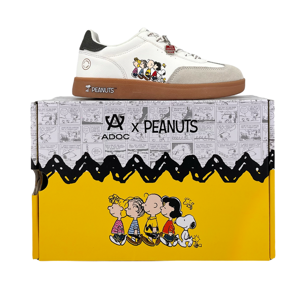 Sneakers Peanuts para mujer color blanco