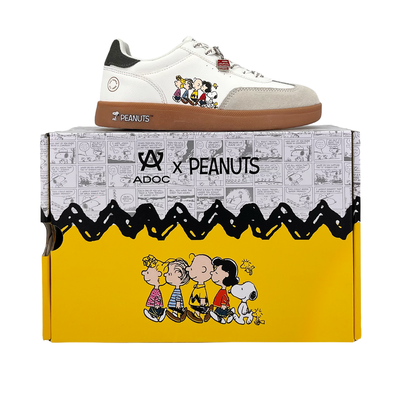 Sneakers Peanuts para mujer color blanco