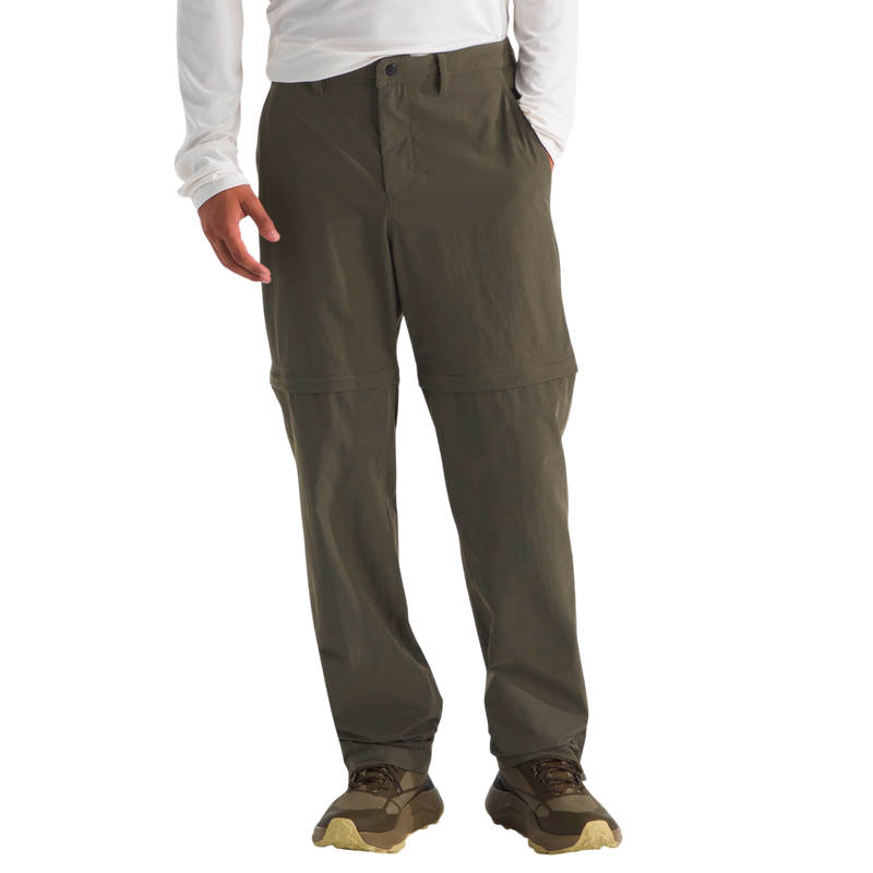 Pantalón convertible Basin para hombre color olivo