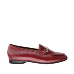 Mocasines Anne para mujer color burgundy