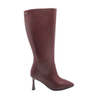 Botas de tacón Sierra para mujer color vino