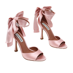 Sandalias de tacón Bougie para mujer color blush