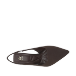 Tacones slingback Indianna para mujer color chocolate
