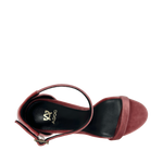 Sandalias de tacón Brazen para mujer color rosado