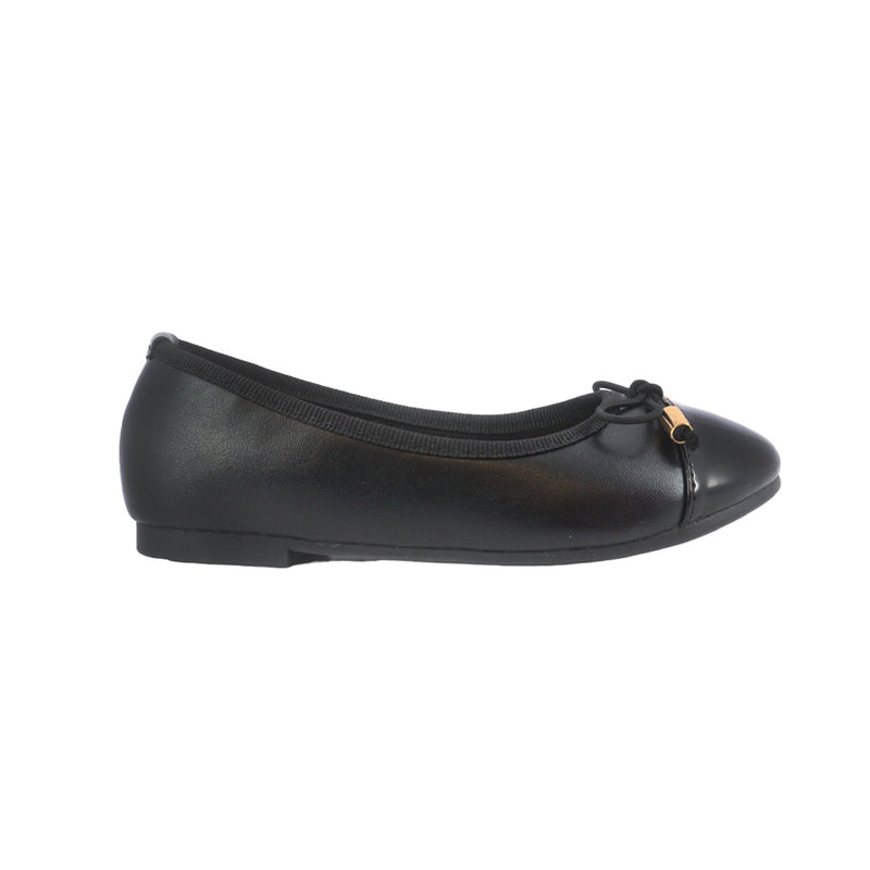 Flats Amara color negro para niñas