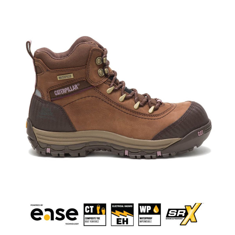 Botas Industrial Ally 6 WP cafe para Mujer
